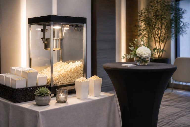 Event Promoting with Popcorn